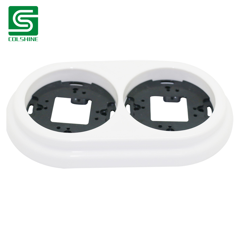 Porcelain Double frames for Wall Swithes and Sockets
